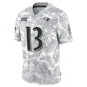 Arctic Camo Men's Elijah Sarratt Baltimore Ravens Limited 2024 Salute to Service Jersey