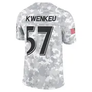 Arctic Camo Youth William Kwenkeu Baltimore Ravens Limited 2024 Salute to Service Jersey