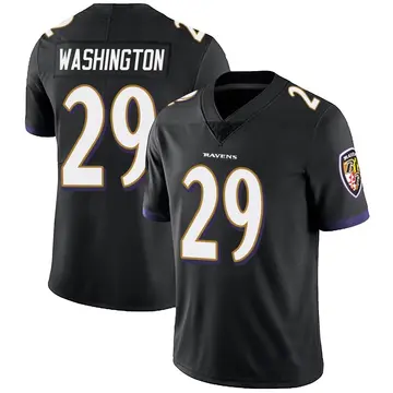 Black Men's Ar'Darius Washington Baltimore Ravens Limited Alternate Vapor Untouchable Jersey