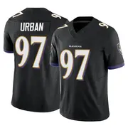 Black Men's Brent Urban Baltimore Ravens Limited Vapor F.U.S.E. Jersey