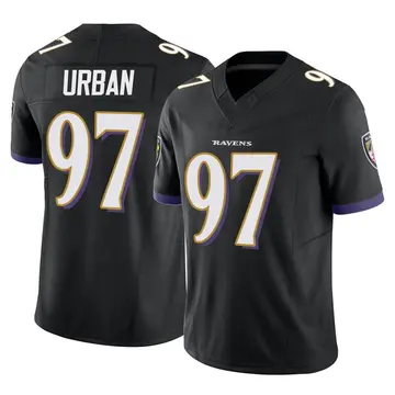Black Men's Brent Urban Baltimore Ravens Limited Vapor F.U.S.E. Jersey