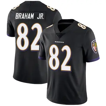 Black Men's Cortez Braham Jr. Baltimore Ravens Limited Alternate Vapor Untouchable Jersey