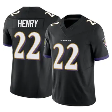 Black Men's Derrick Henry Baltimore Ravens Limited Vapor F.U.S.E. Jersey