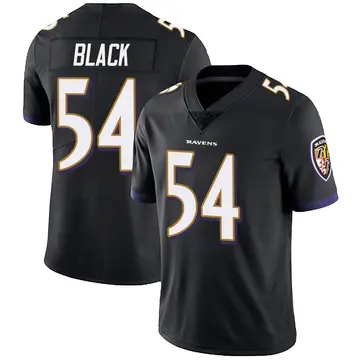Black Men's Diwun Black Baltimore Ravens Limited Alternate Vapor Untouchable Jersey