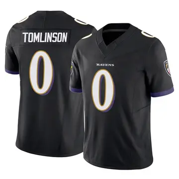 Black Men's Laken Tomlinson Baltimore Ravens Limited Vapor F.U.S.E. Jersey