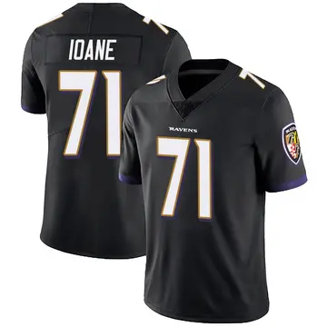 Black Men's Olaivavega Ioane Baltimore Ravens Limited Alternate Vapor Untouchable Jersey
