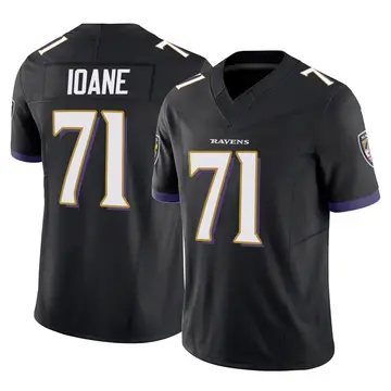 Black Men's Olaivavega Ioane Baltimore Ravens Limited Vapor F.U.S.E. Jersey