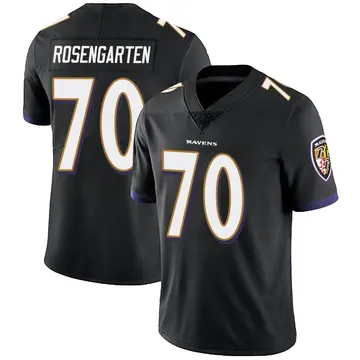 Black Men's Roger Rosengarten Baltimore Ravens Limited Alternate Vapor Untouchable Jersey