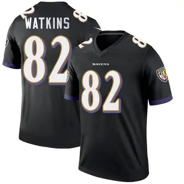 Black Men's Sammy Watkins Baltimore Ravens Legend Jersey