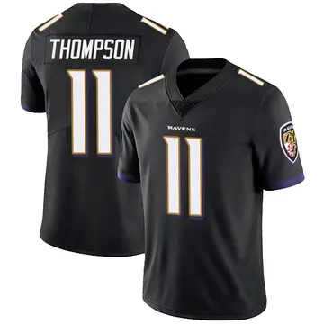Black Men's Skylar Thompson Baltimore Ravens Limited Alternate Vapor Untouchable Jersey