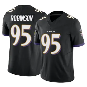 Black Men's Tavius Robinson Baltimore Ravens Limited Vapor F.U.S.E. Jersey