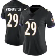 Black Women's Ar'Darius Washington Baltimore Ravens Limited Alternate Vapor Untouchable Jersey