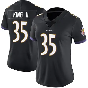 Black Women's Desmond King II Baltimore Ravens Limited Alternate Vapor Untouchable Jersey