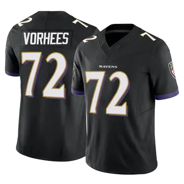 Black Youth Andrew Vorhees Baltimore Ravens Limited Vapor F.U.S.E. Jersey