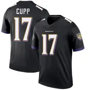 Black Youth Baylor Cupp Baltimore Ravens Legend Jersey