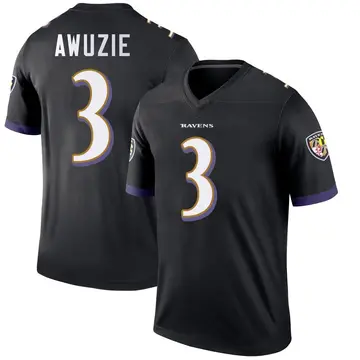 Black Youth Chidobe Awuzie Baltimore Ravens Legend Jersey