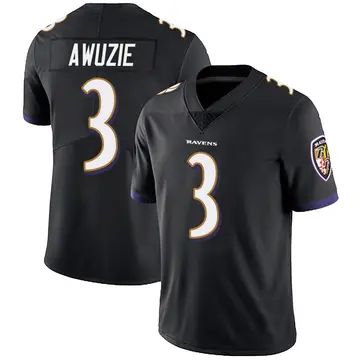 Black Youth Chidobe Awuzie Baltimore Ravens Limited Alternate Vapor Untouchable Jersey