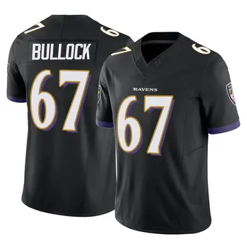 Black Youth Corey Bullock Baltimore Ravens Limited Vapor F.U.S.E. Jersey