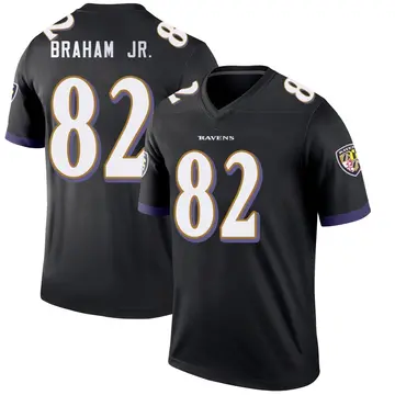 Black Youth Cortez Braham Jr. Baltimore Ravens Legend Jersey