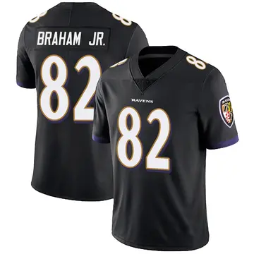Black Youth Cortez Braham Jr. Baltimore Ravens Limited Alternate Vapor Untouchable Jersey