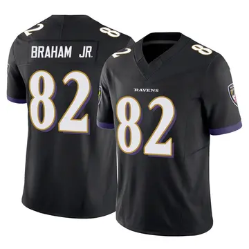 Black Youth Cortez Braham Jr. Baltimore Ravens Limited Vapor F.U.S.E. Jersey
