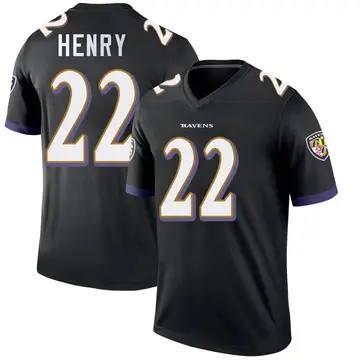 Black Youth Derrick Henry Baltimore Ravens Legend Jersey