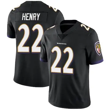 Black Youth Derrick Henry Baltimore Ravens Limited Alternate Vapor Untouchable Jersey