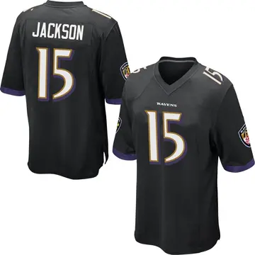 Black Youth DeSean Jackson Baltimore Ravens Game Jersey