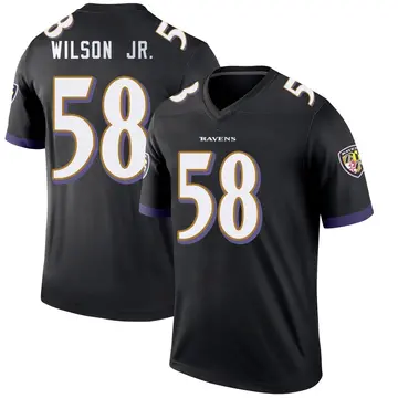 Black Youth Dion Wilson Jr. Baltimore Ravens Legend Jersey