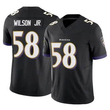 Black Youth Dion Wilson Jr. Baltimore Ravens Limited Vapor F.U.S.E. Jersey