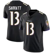 Black Youth Elijah Sarratt Baltimore Ravens Limited Alternate Vapor Untouchable Jersey
