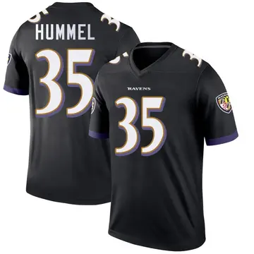 Black Youth Jacob Hummel Baltimore Ravens Legend Jersey