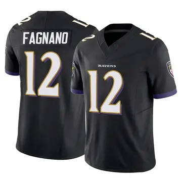 Black Youth Joe Fagnano Baltimore Ravens Limited Vapor F.U.S.E. Jersey