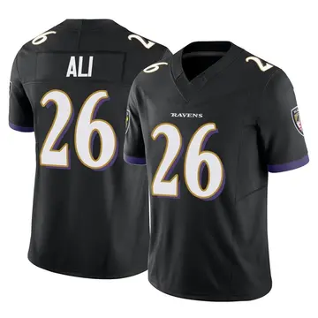 Black Youth Rasheen Ali Baltimore Ravens Limited Vapor F.U.S.E. Jersey