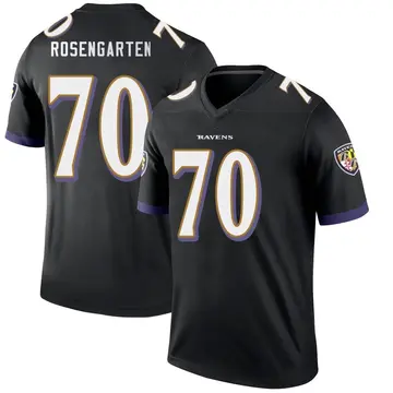 Black Youth Roger Rosengarten Baltimore Ravens Legend Jersey