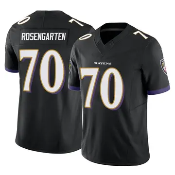 Black Youth Roger Rosengarten Baltimore Ravens Limited Vapor F.U.S.E. Jersey
