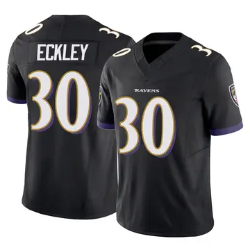 Black Youth Ryan Eckley Baltimore Ravens Limited Vapor F.U.S.E. Jersey