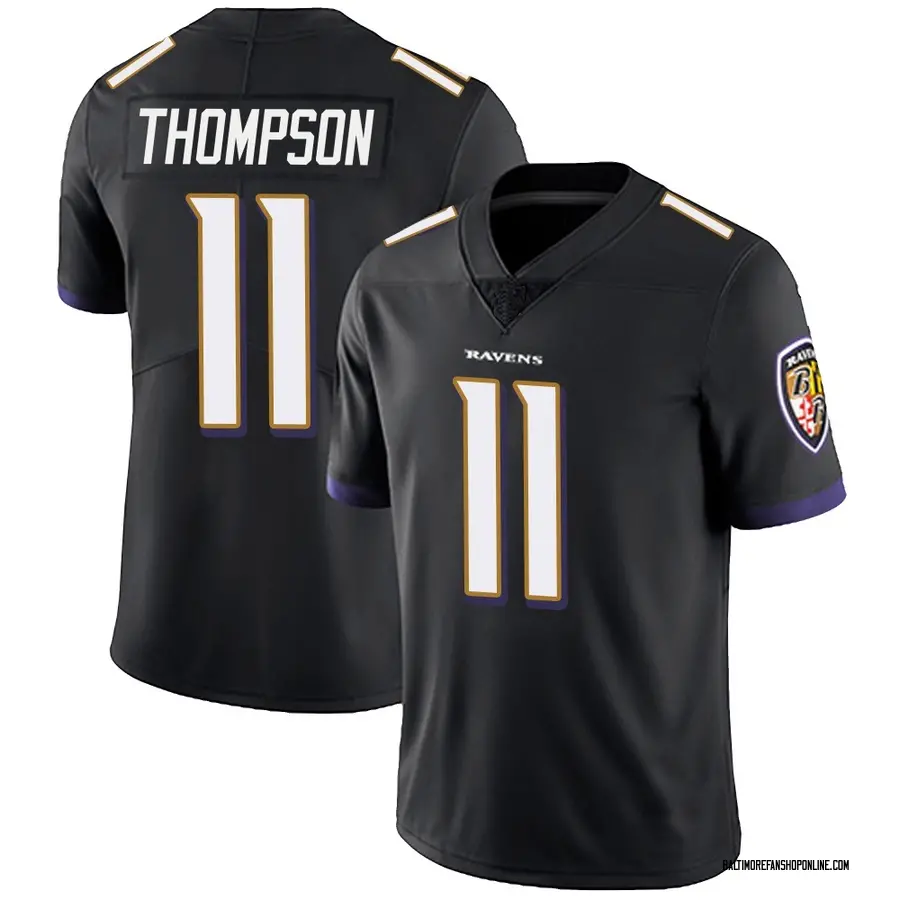 Black Youth Skylar Thompson Baltimore Ravens Limited Alternate Vapor Untouchable Jersey