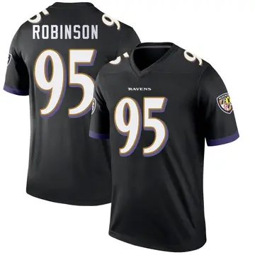 Black Youth Tavius Robinson Baltimore Ravens Legend Jersey