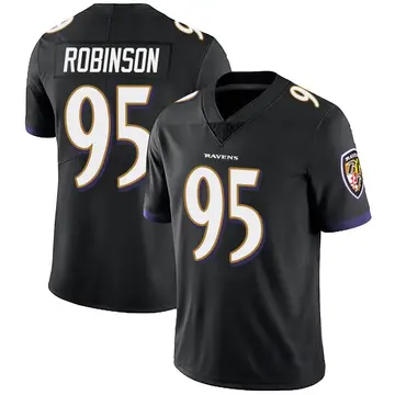 Black Youth Tavius Robinson Baltimore Ravens Limited Alternate Vapor Untouchable Jersey