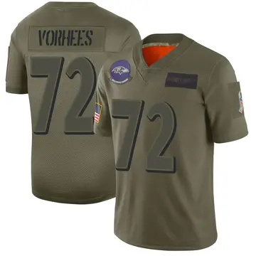 Camo Youth Andrew Vorhees Baltimore Ravens Limited 2019 Salute to Service Jersey