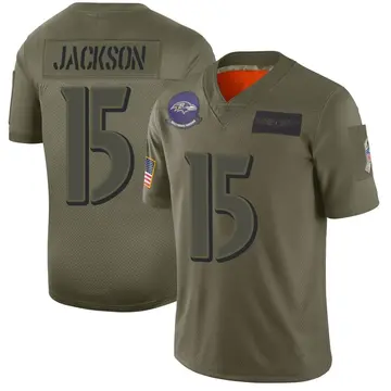 Camo Youth DeSean Jackson Baltimore Ravens Limited 2019 Salute to Service Jersey