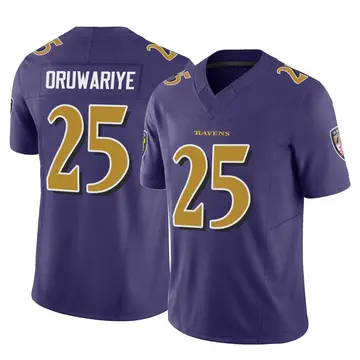 Purple Men's Amani Oruwariye Baltimore Ravens Limited Vapor F.U.S.E. Jersey