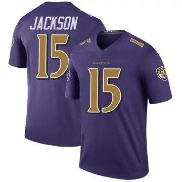 Purple Men's DeSean Jackson Baltimore Ravens Legend Color Rush Jersey