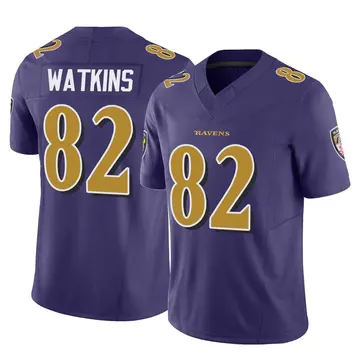 Purple Men's Sammy Watkins Baltimore Ravens Limited Vapor F.U.S.E. Jersey