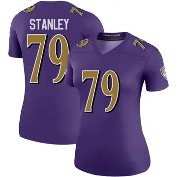 Purple Women's Ronnie Stanley Baltimore Ravens Legend Color Rush Jersey