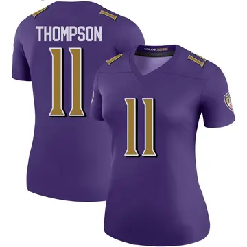 Purple Women's Skylar Thompson Baltimore Ravens Legend Color Rush Jersey