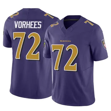 Purple Youth Andrew Vorhees Baltimore Ravens Limited Vapor F.U.S.E. Jersey