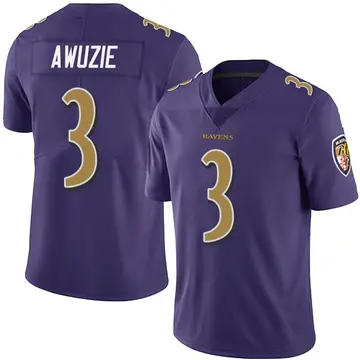 Purple Youth Chidobe Awuzie Baltimore Ravens Limited Team Color Vapor Untouchable Jersey