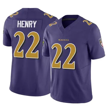Purple Youth Derrick Henry Baltimore Ravens Limited Vapor F.U.S.E. Jersey